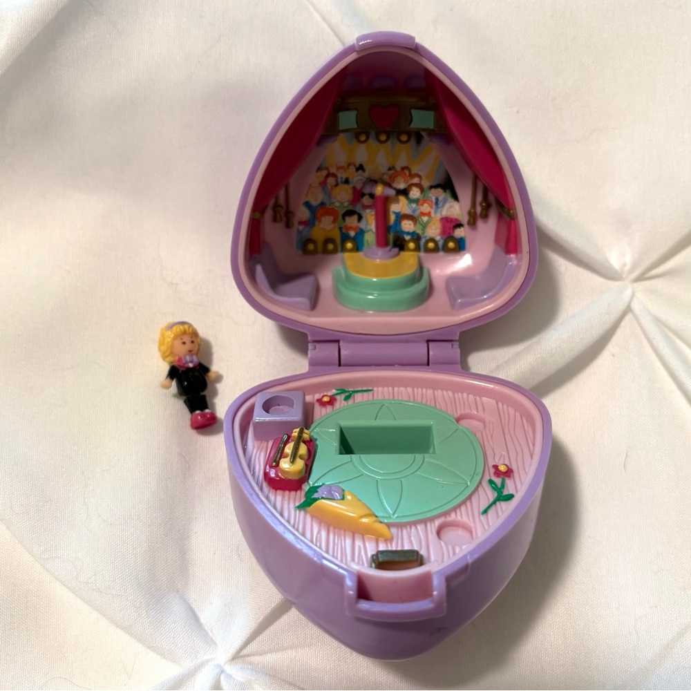 Polly Pocket Perfect Piano Recital 1992 Playset Made by Blue Bird